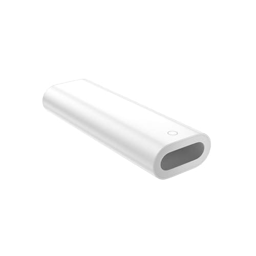 TechMatte Charging Adapter Compatible with Apple Pencil 1st Generation, Lightning to USB-C Charger Connector, Supports Pairing with iPad 10th/11th A16 2025 Gen